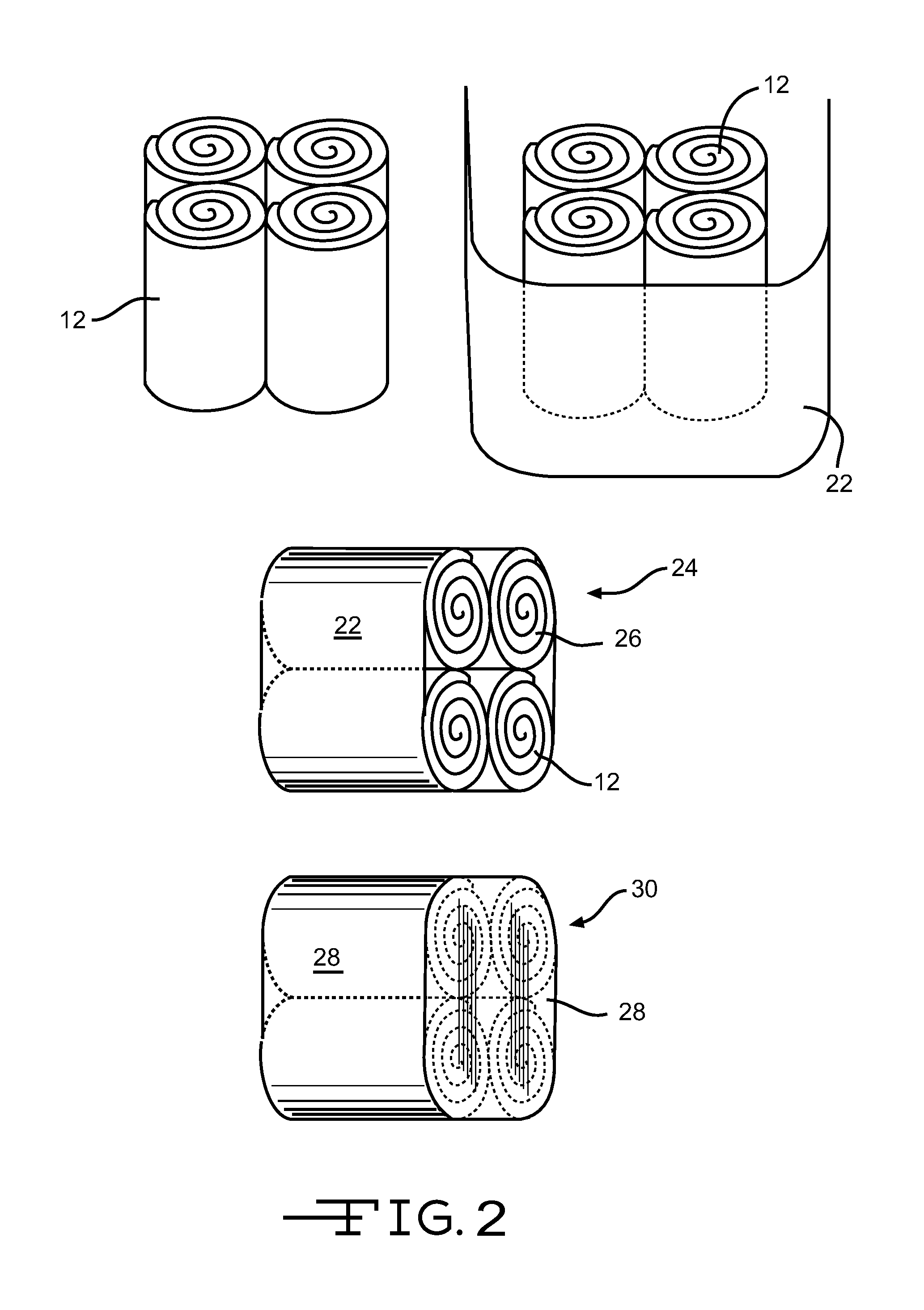 Packaging to improve shelflife of insulation products