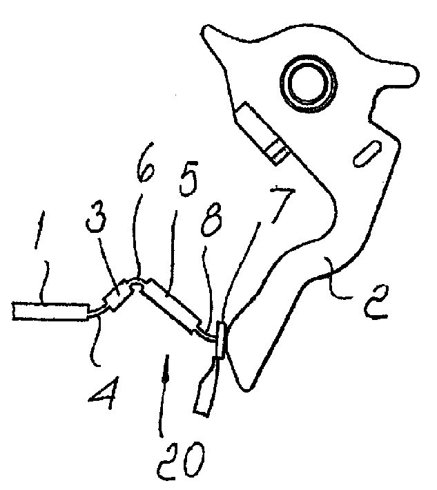 Circuit breaker for low-voltage currents