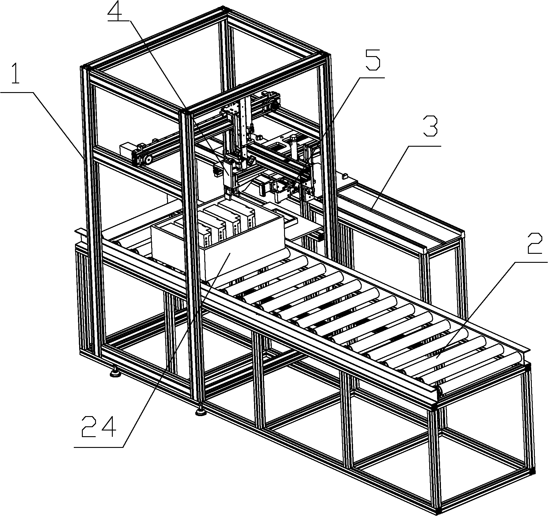 Device for shifting electric energy meter between meter box and single-epitope tooling plate