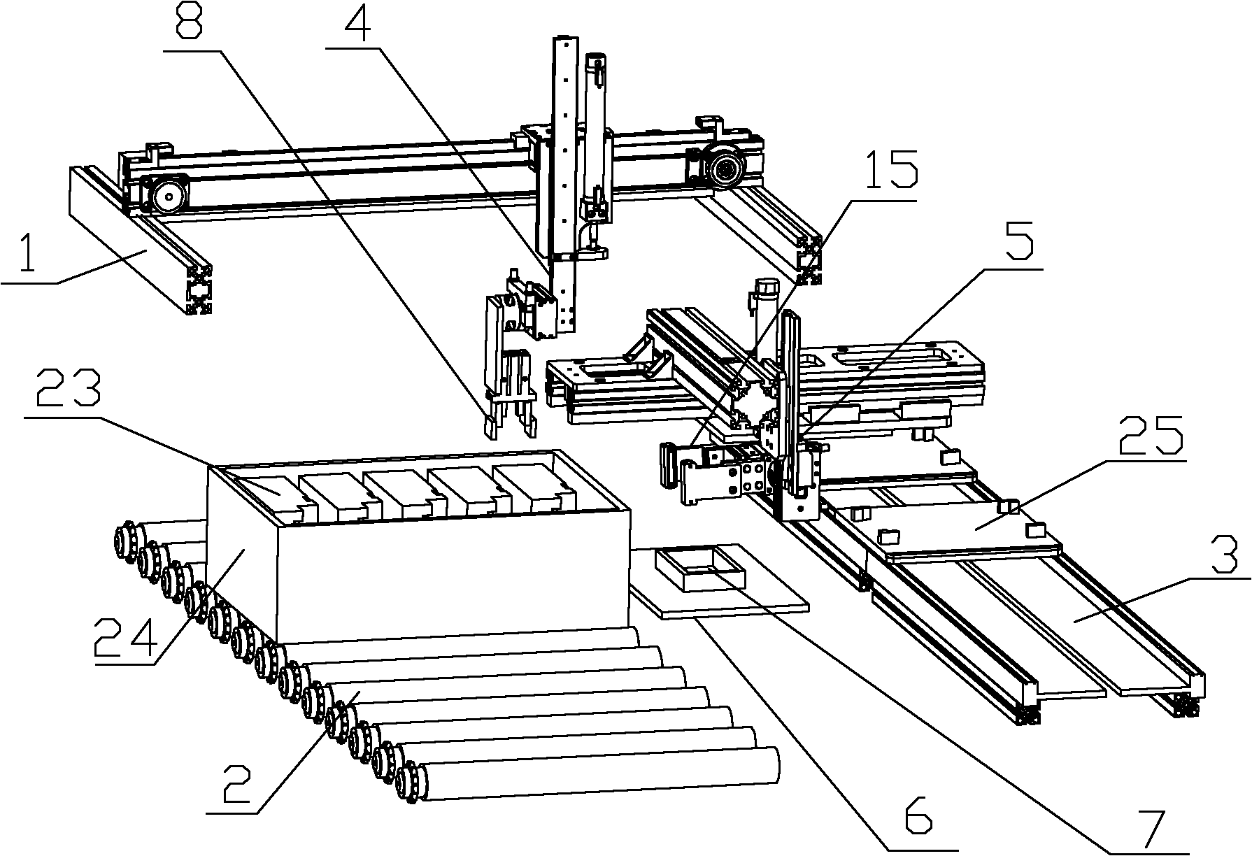 Device for shifting electric energy meter between meter box and single-epitope tooling plate