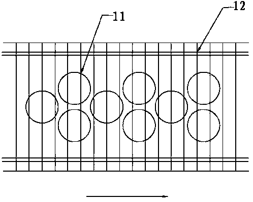 Once thermal molding device of optical glass