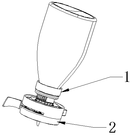 Automatic rotary locking switch system