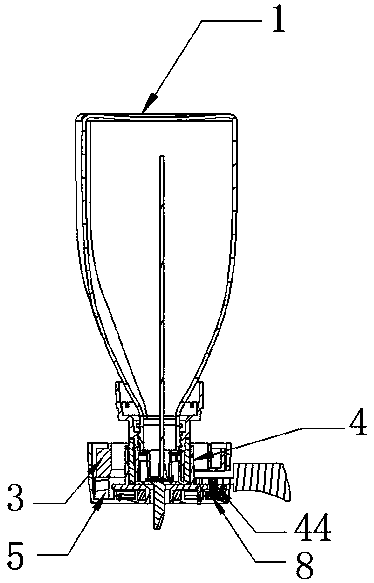 Automatic rotary locking switch system