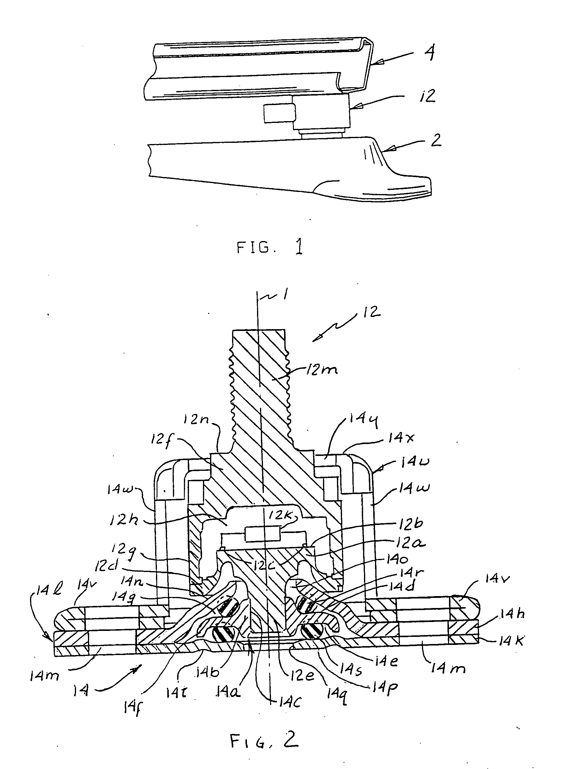 Sensor mounting apparatus for minimizing parasitic stresss