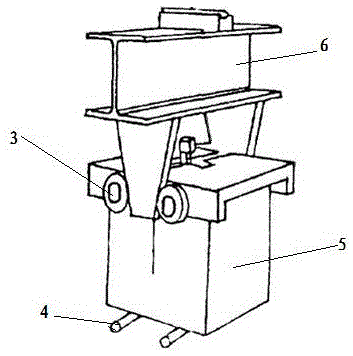 Method for studying material mechanics behaviors of concrete crack process zone