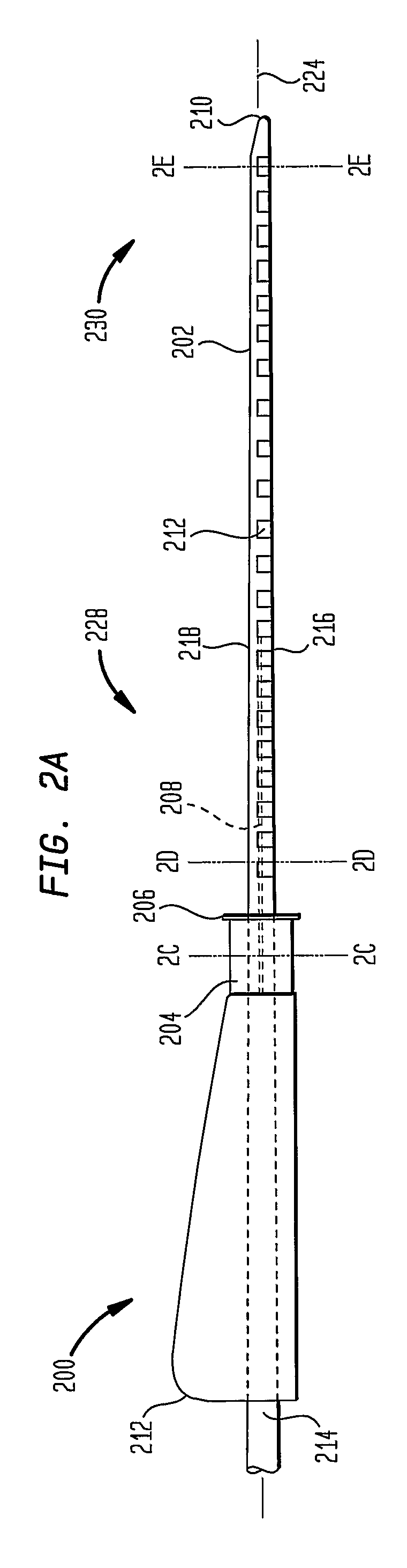 Elongate implantable carrier member having an embedded stiffener