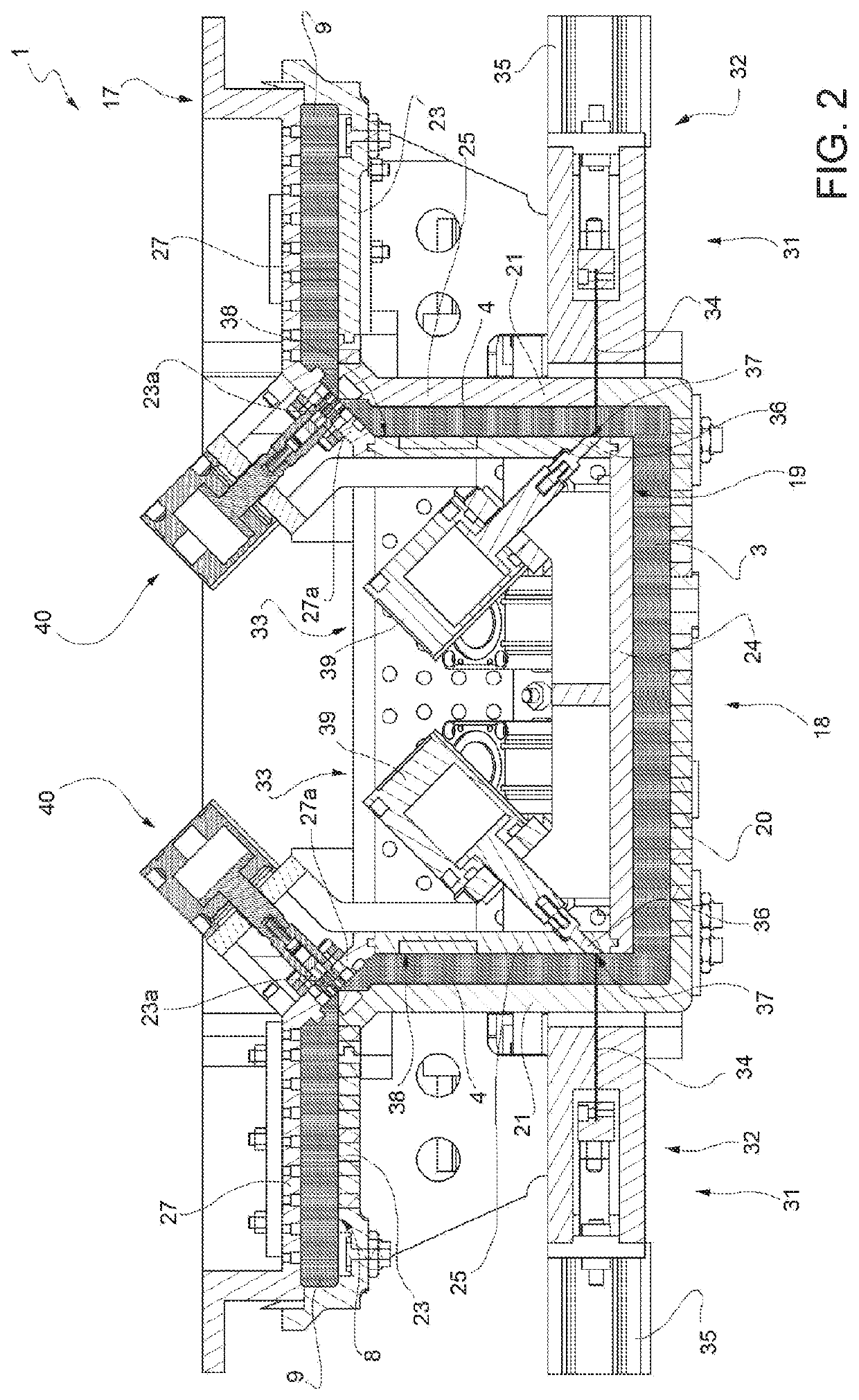 Method and mold for molding a foamed plastic foldable container, and container manufactured thereby