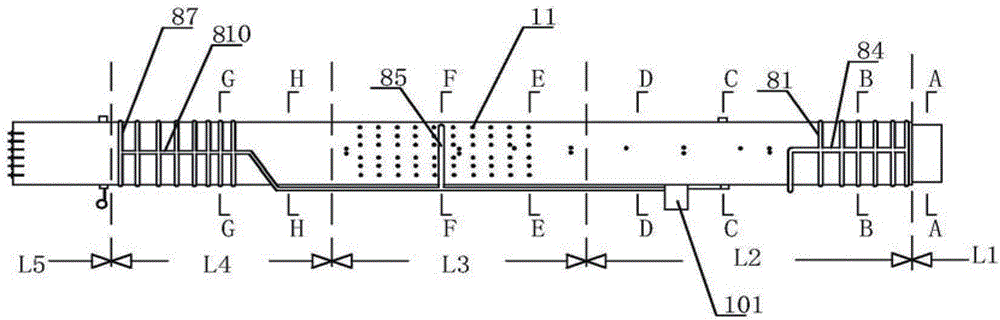 A coal gangue tunnel kiln for producing refractory materials