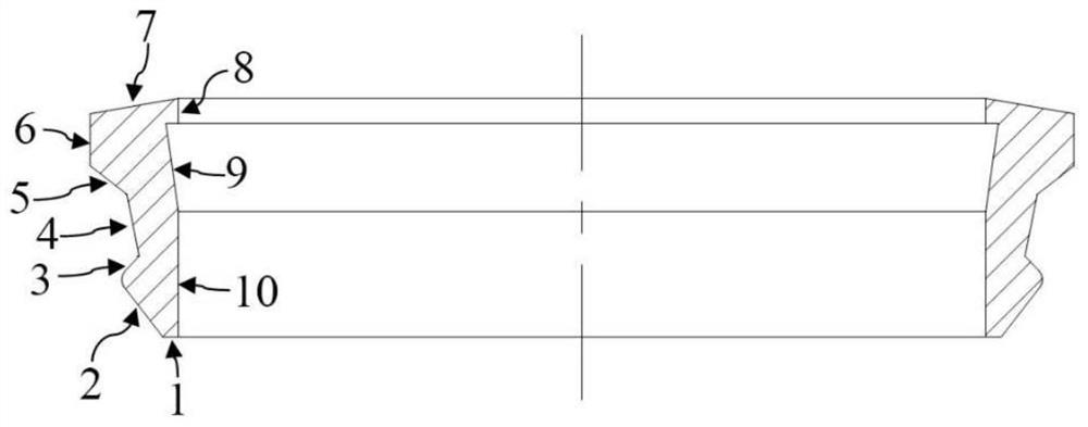 Double collar for pipeline joint and preparation method of double collar