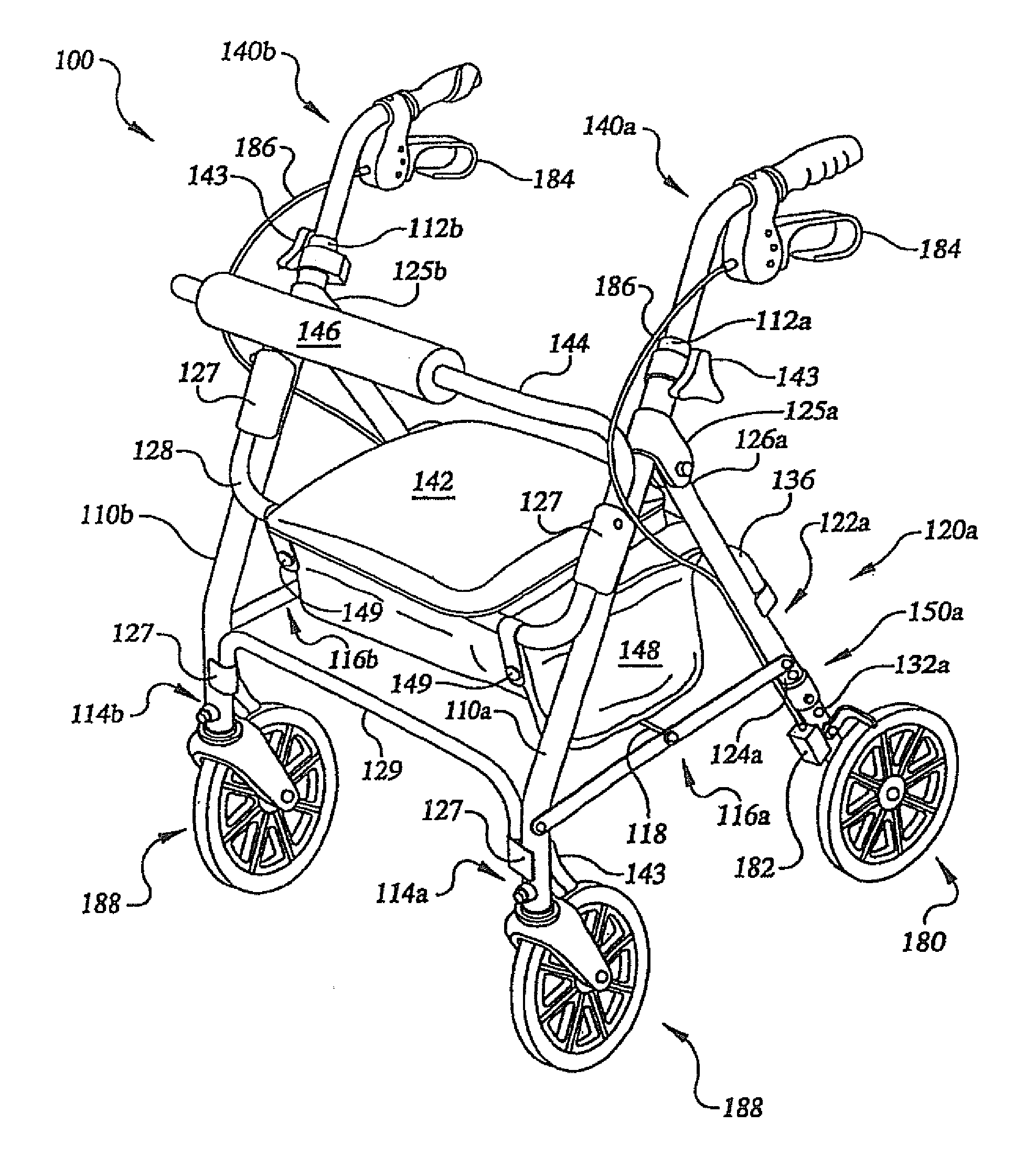 Mobile support assembly