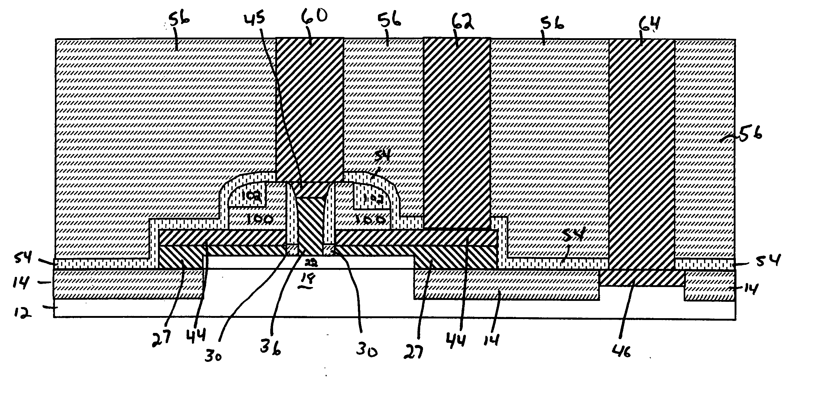 Bipolar transistor having self-aligned silicide and a self-aligned emitter contact border