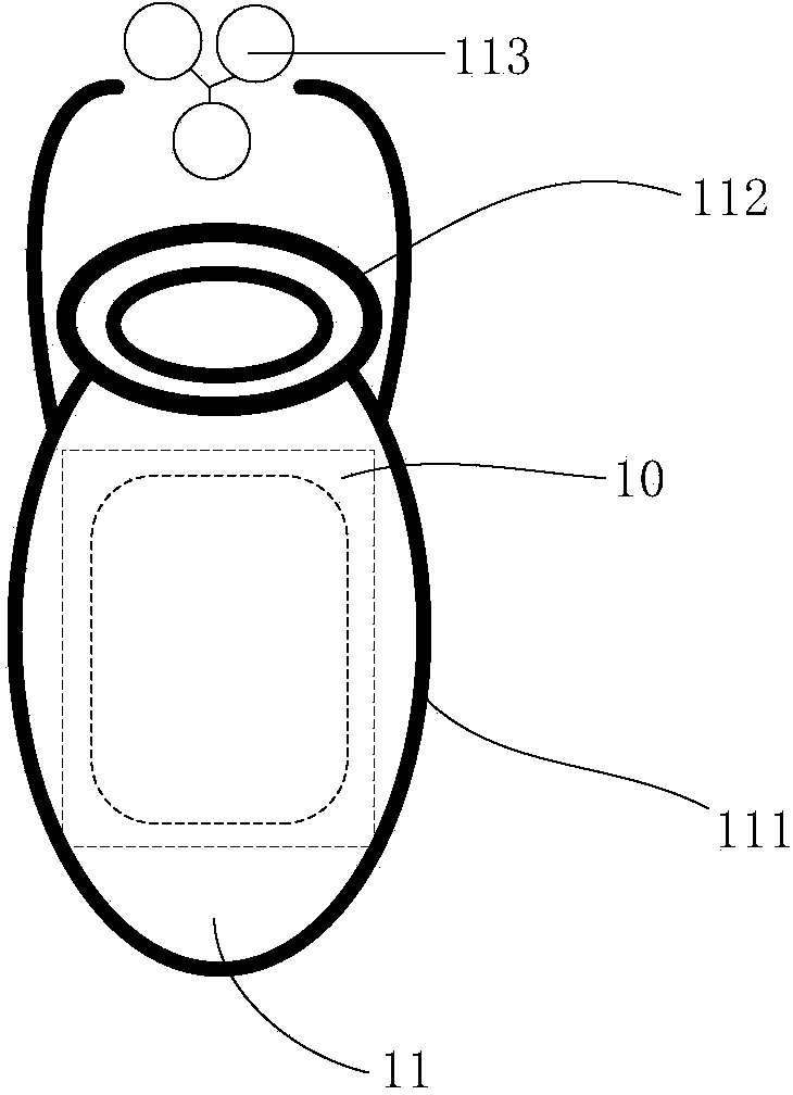 Human-body respiratory training device and respiratory training feedback method