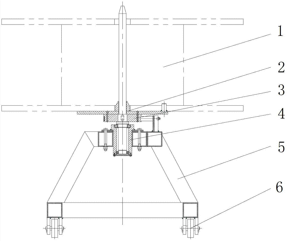 Paying-off tensioning equipment for vertical winding of transformer coil