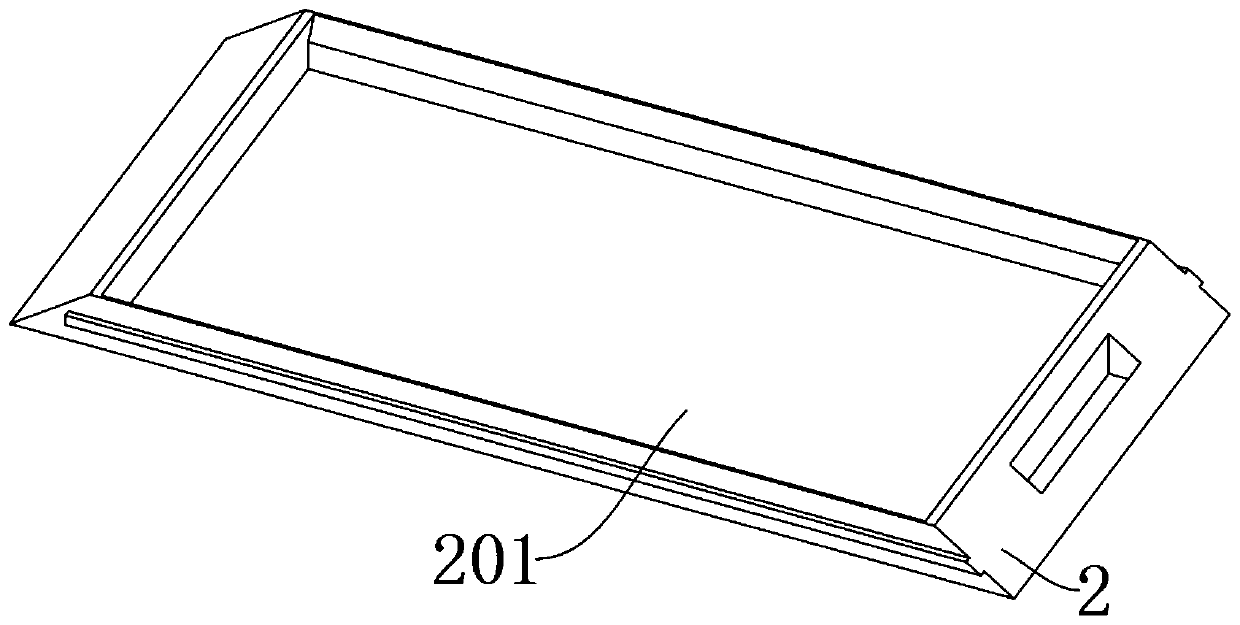 Pressing auxiliary punching device based on automobile carbon fiber part machining