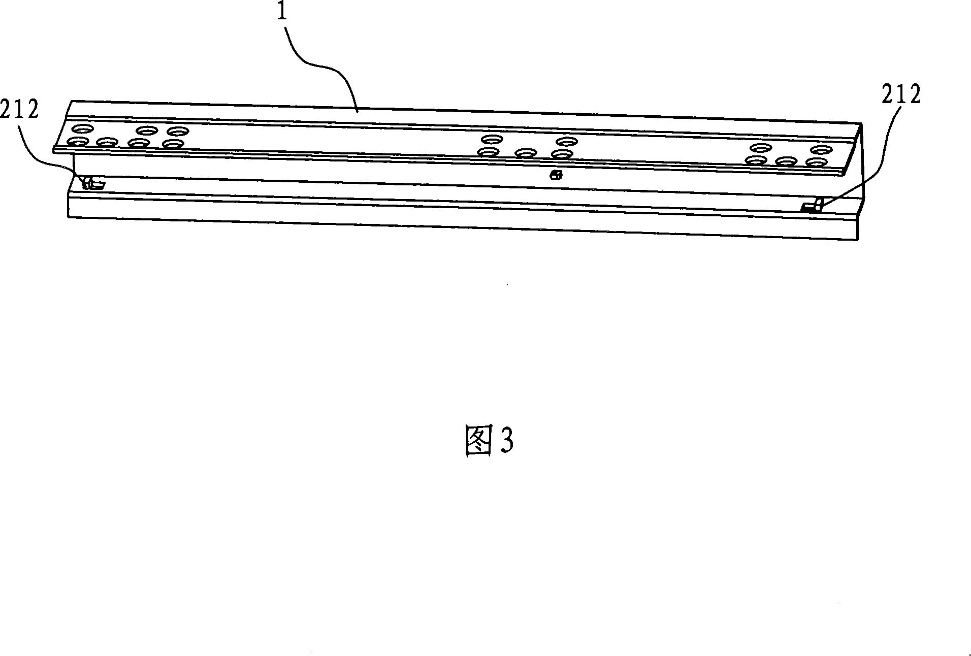 Hydraulic pressure reducible slideway equipment capable of hiding roller