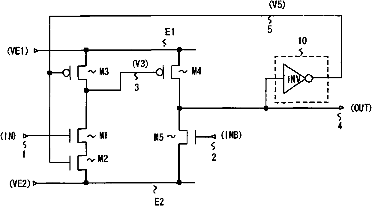 Level shift circuit, and driver and display device using the same