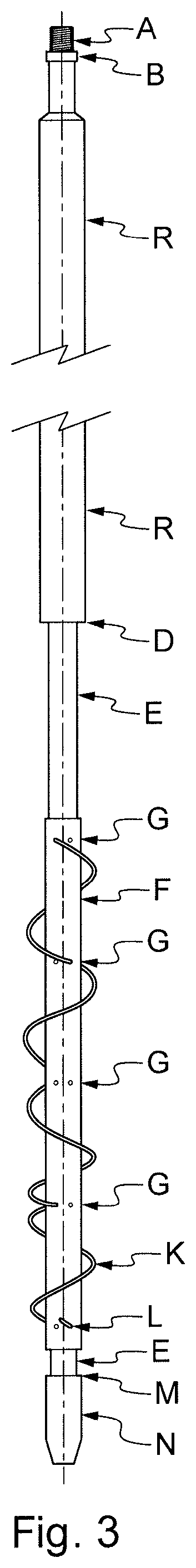 Wax cutting tool for removing wax from an oil well tubing