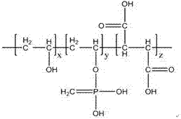 Neutral hard scale softening agent for three-component compound flooding screw pump well