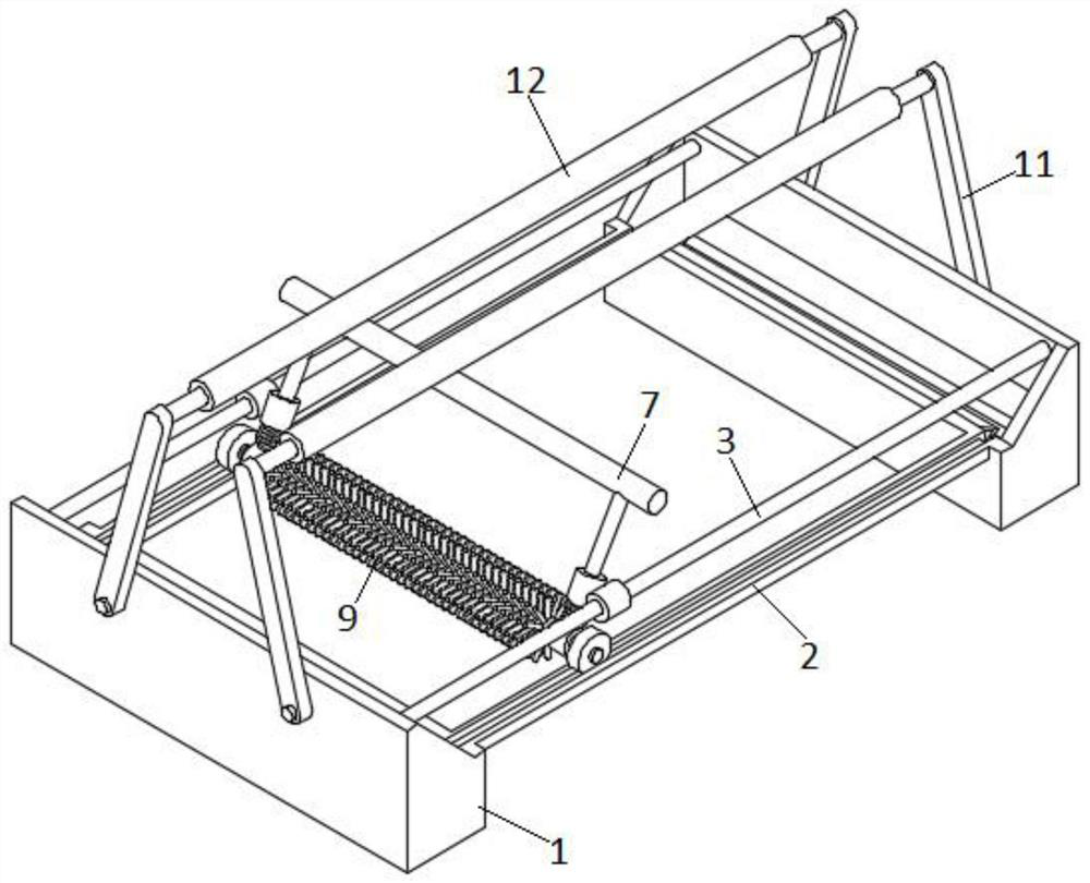 Desktop cleaning device of smart desk