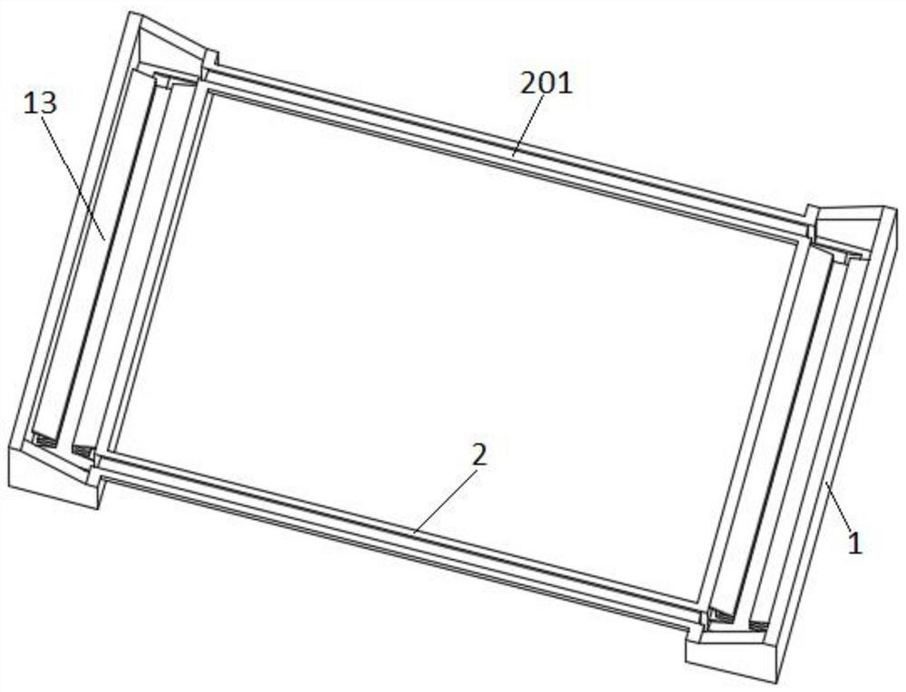 Desktop cleaning device of smart desk