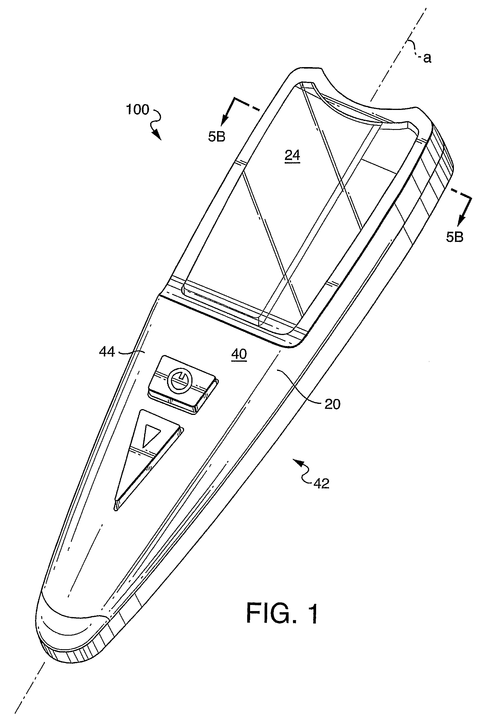 Handheld optical diagnostic device having image system array