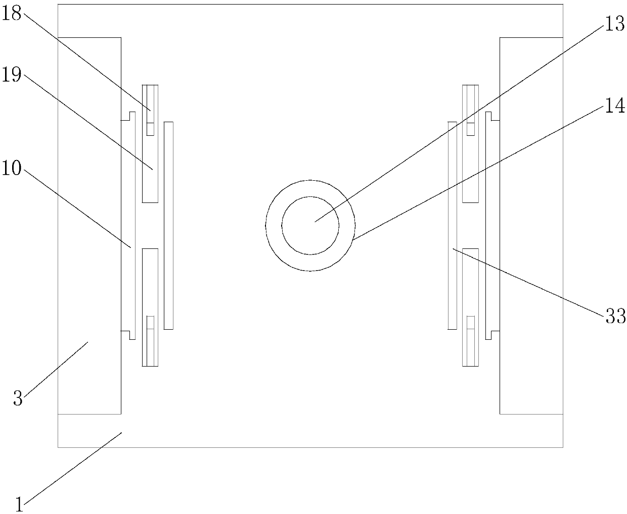 Numerical control press good in shock absorption effect