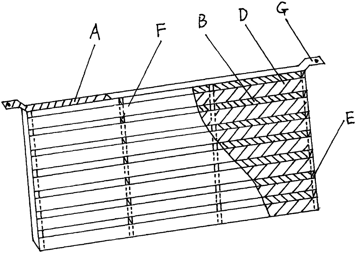 Improved frame type bee feeder