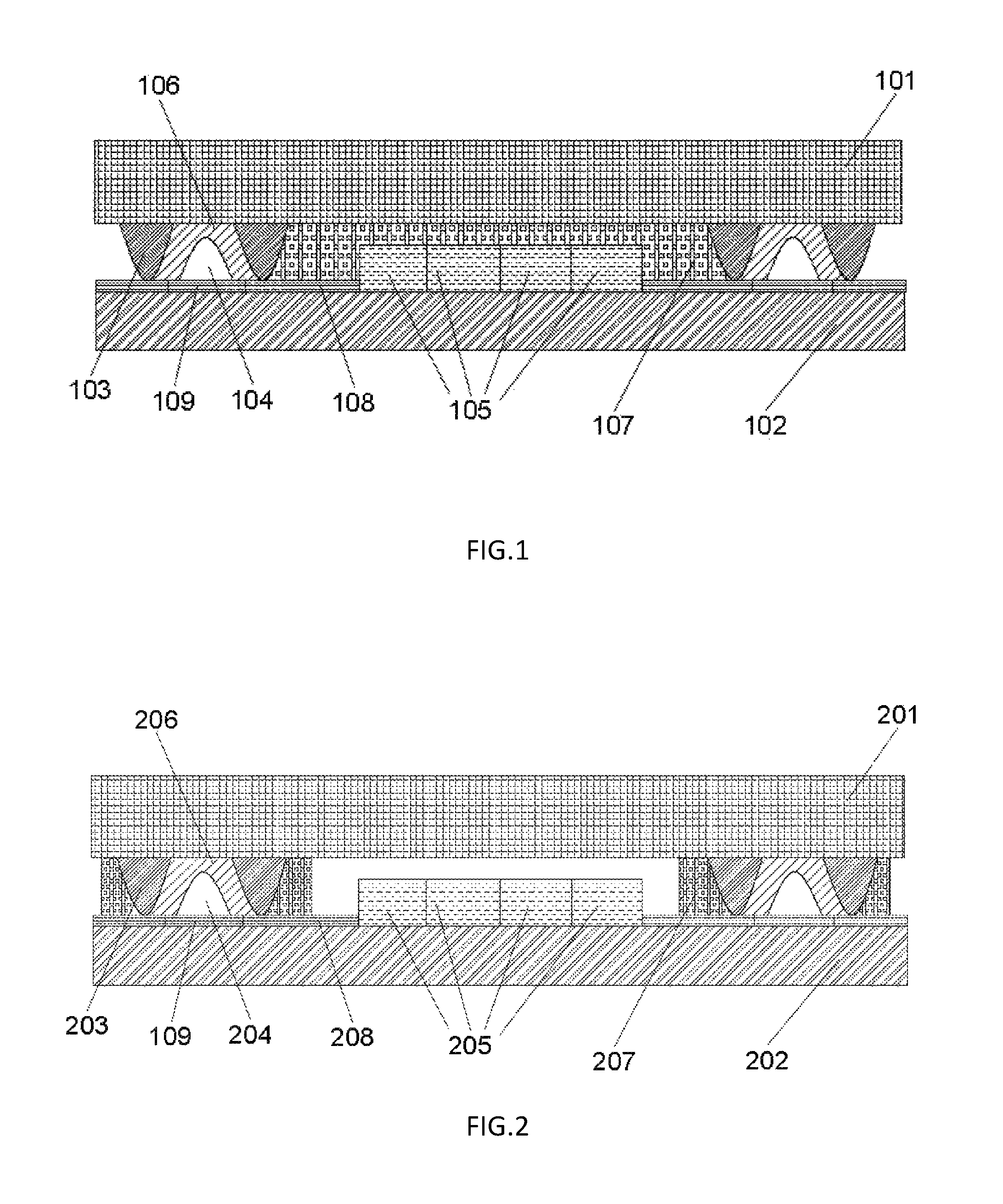 Light emitting display panel and manufacturing method thereof