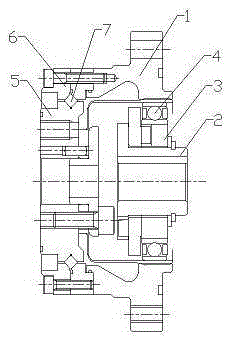 Robot harmonic reducer device