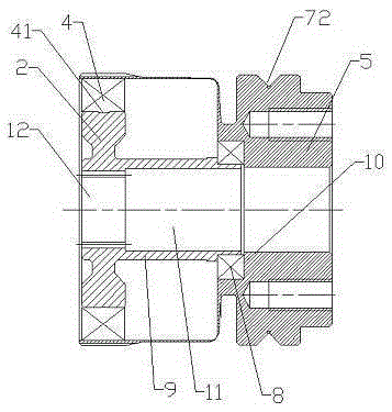 Robot harmonic reducer device