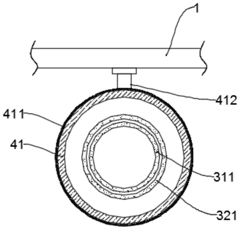 A bedside lamp with timing function