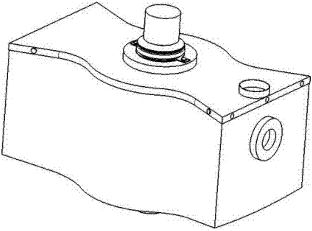 A plant protection medicine box with the functions of liquid medicine concentration monitoring and independent medicine mixing