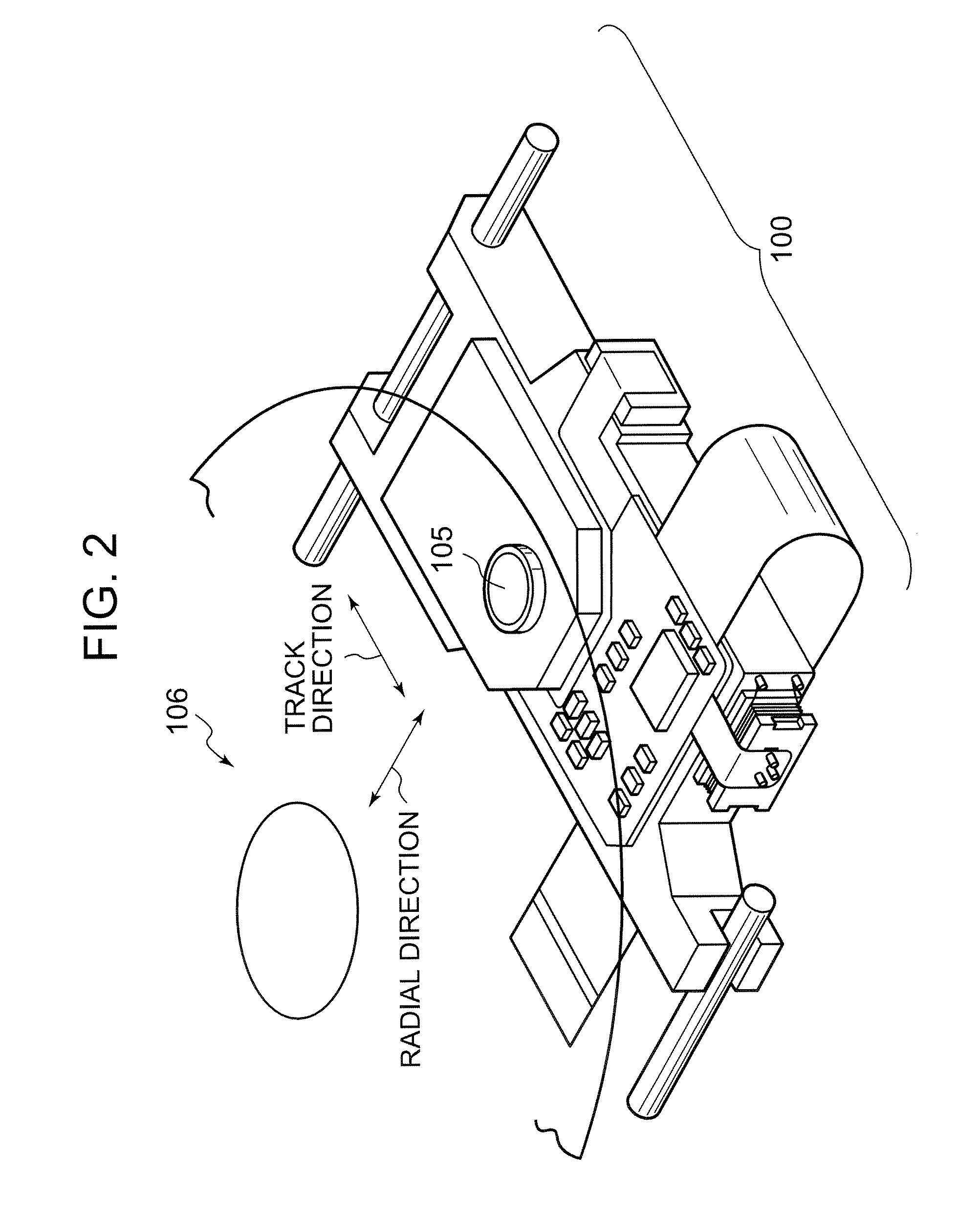 Optical pickup, information processing apparatus and signal processing method