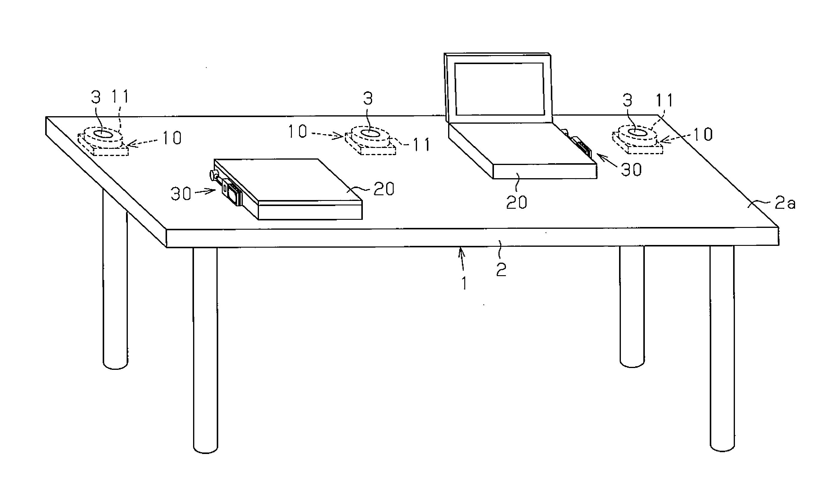 Contactless power-supply system, contactless adapter, and power-supply device