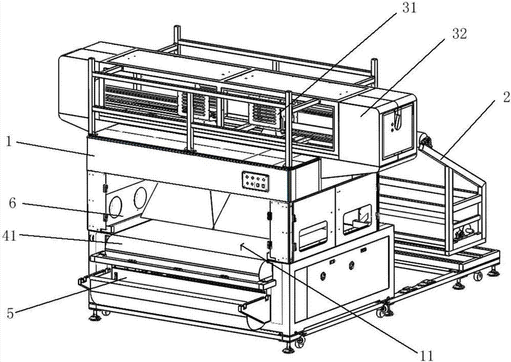 Laser equipment for automatically processing shoe and boot components