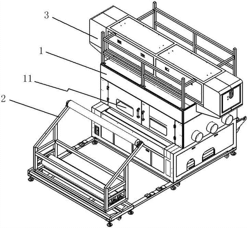 Laser equipment for automatically processing shoe and boot components