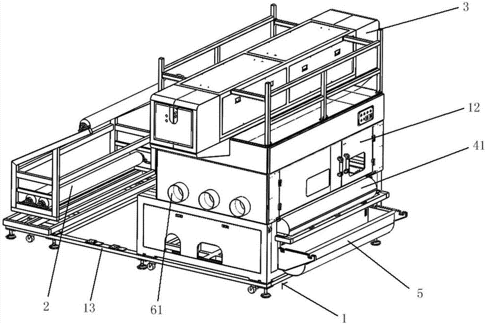 Laser equipment for automatically processing shoe and boot components