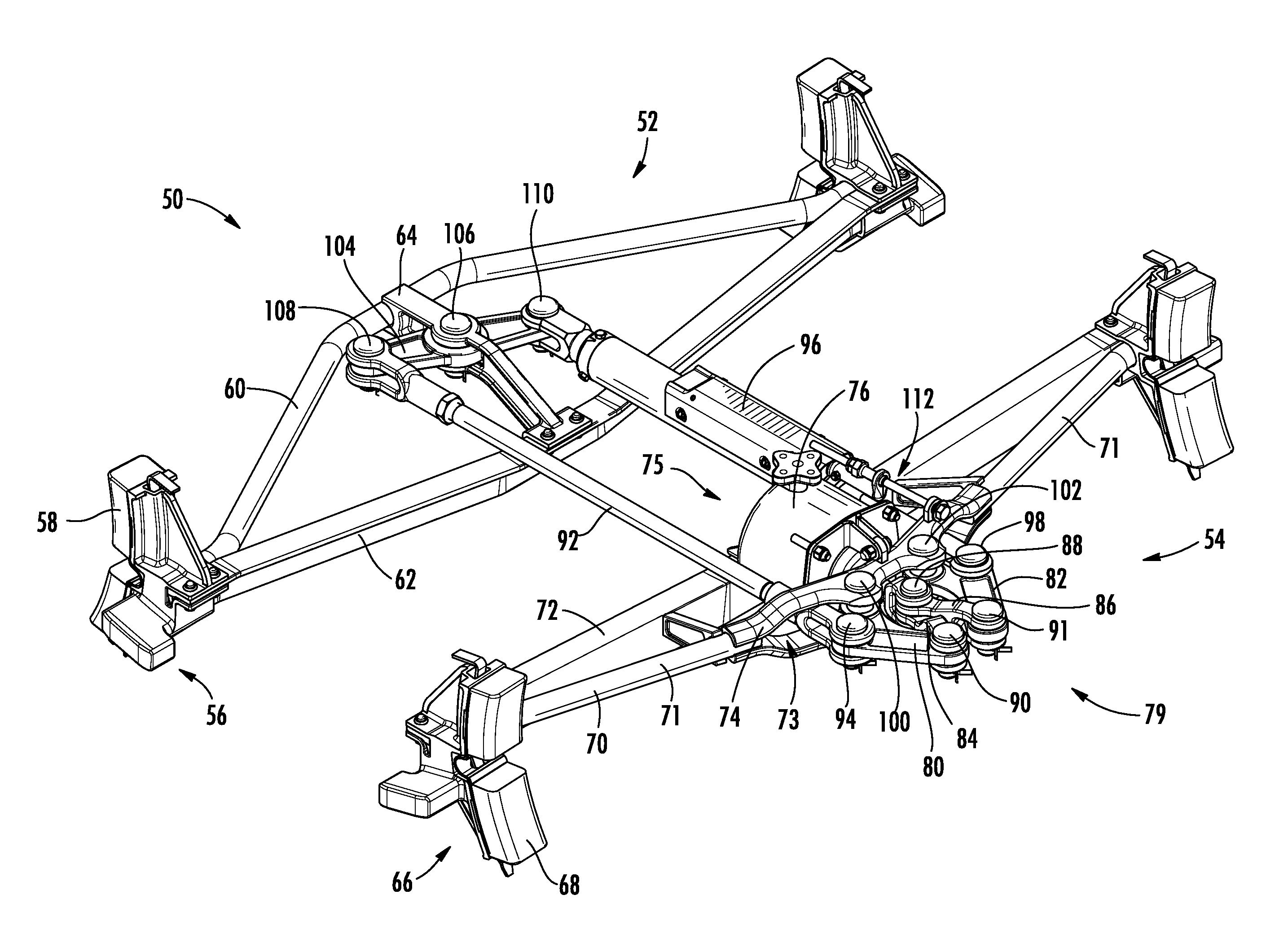 Braking system for a railway car