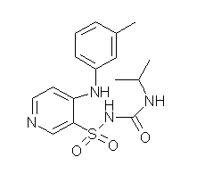 Torasemide pharmaceutical composition with stabilization and safety for injection