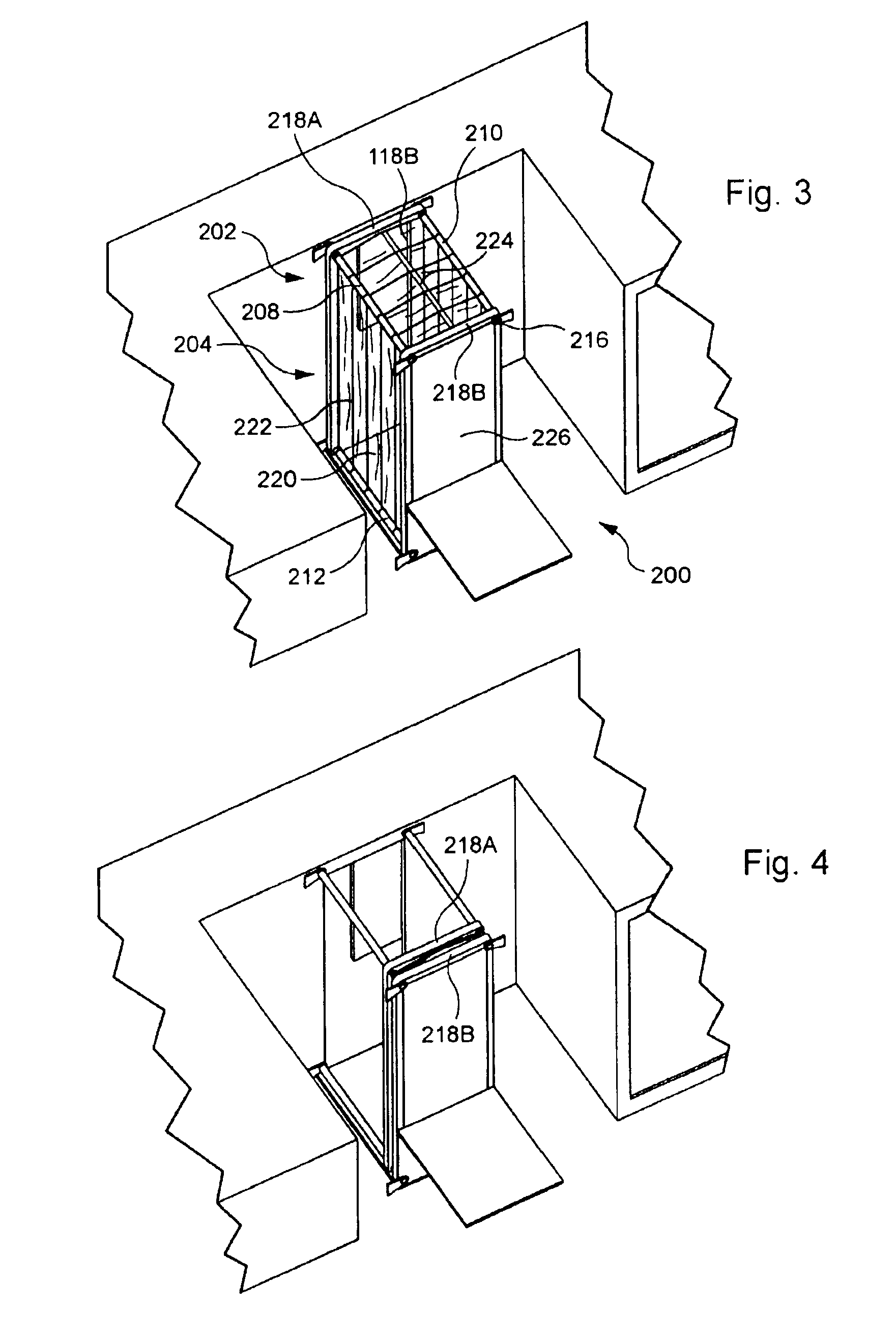 Hold layout device for an aircraft for crew-member rest and aircraft comprising same