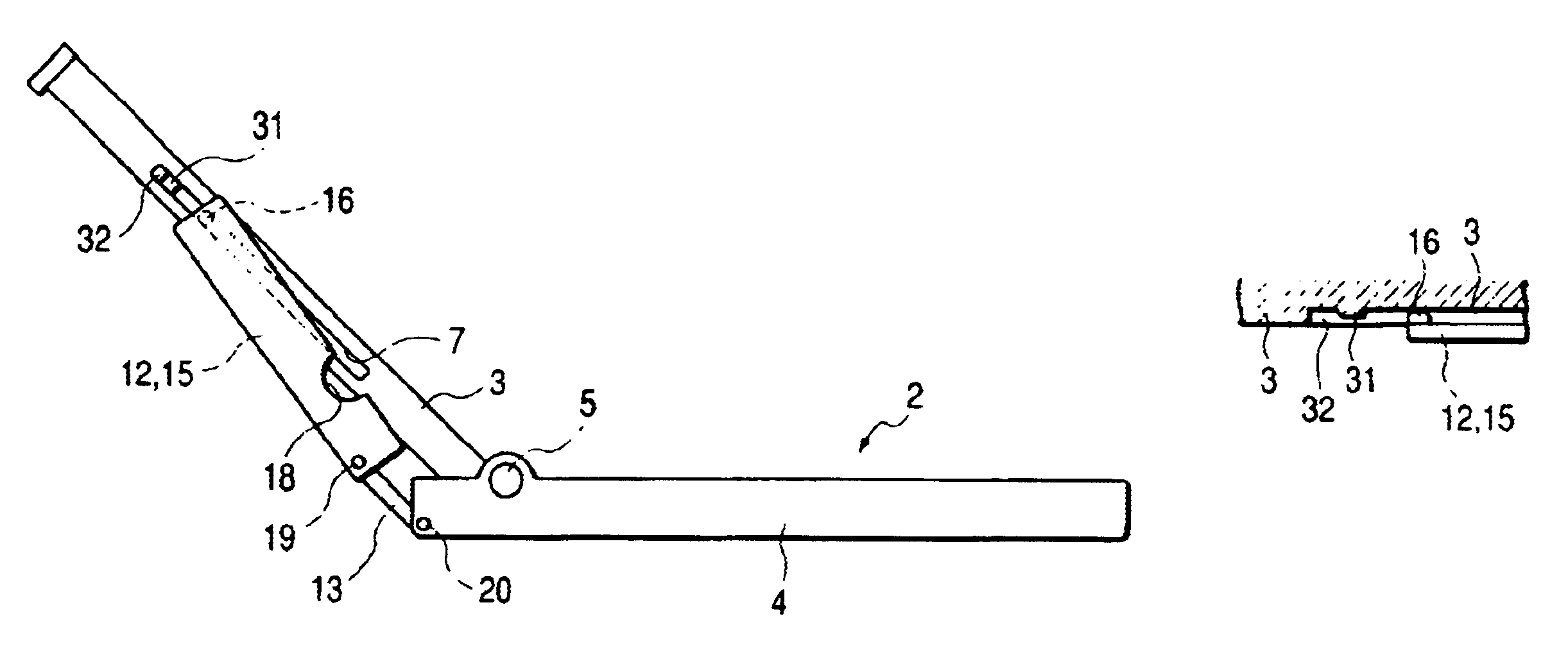 Foldable keyboard input device