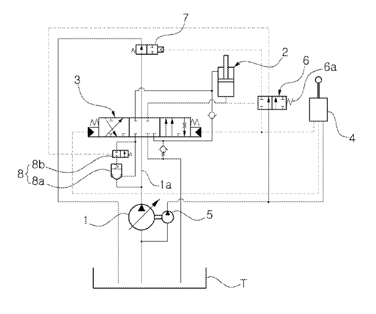 Hydraulic circuit for construction equipment