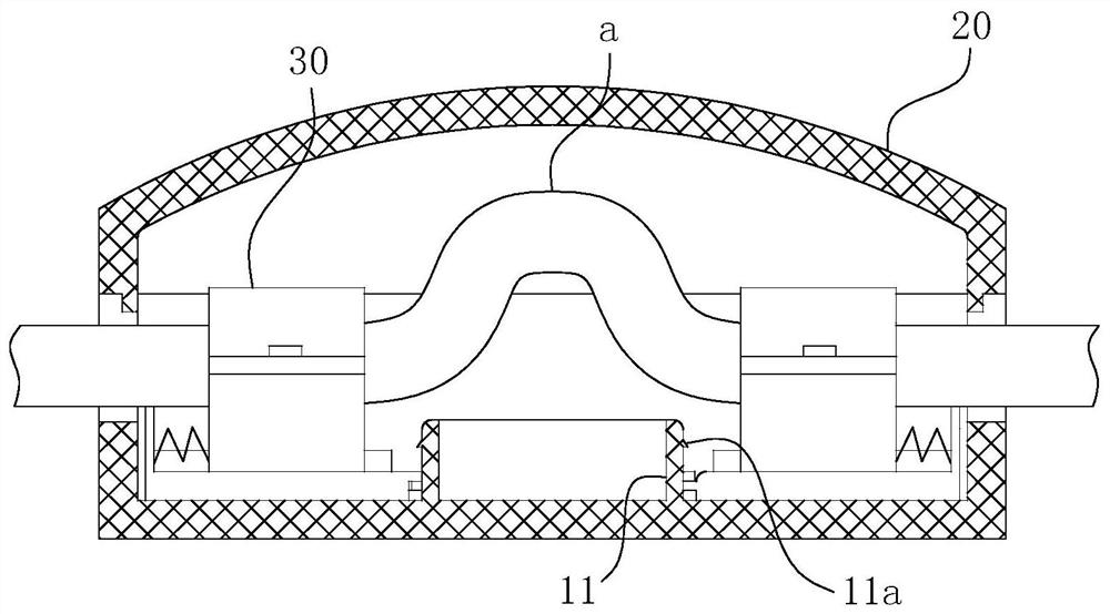 Protection device for grounding wire