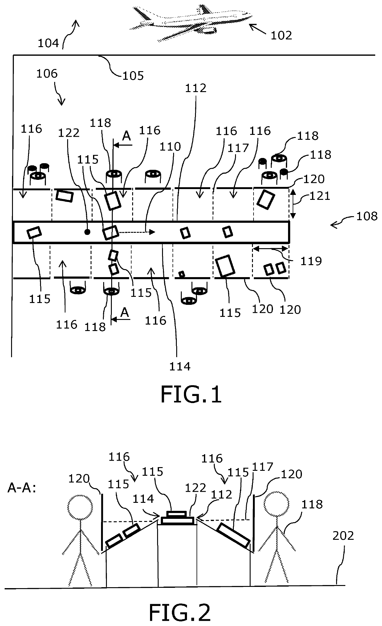 Method of claiming aircraft baggage