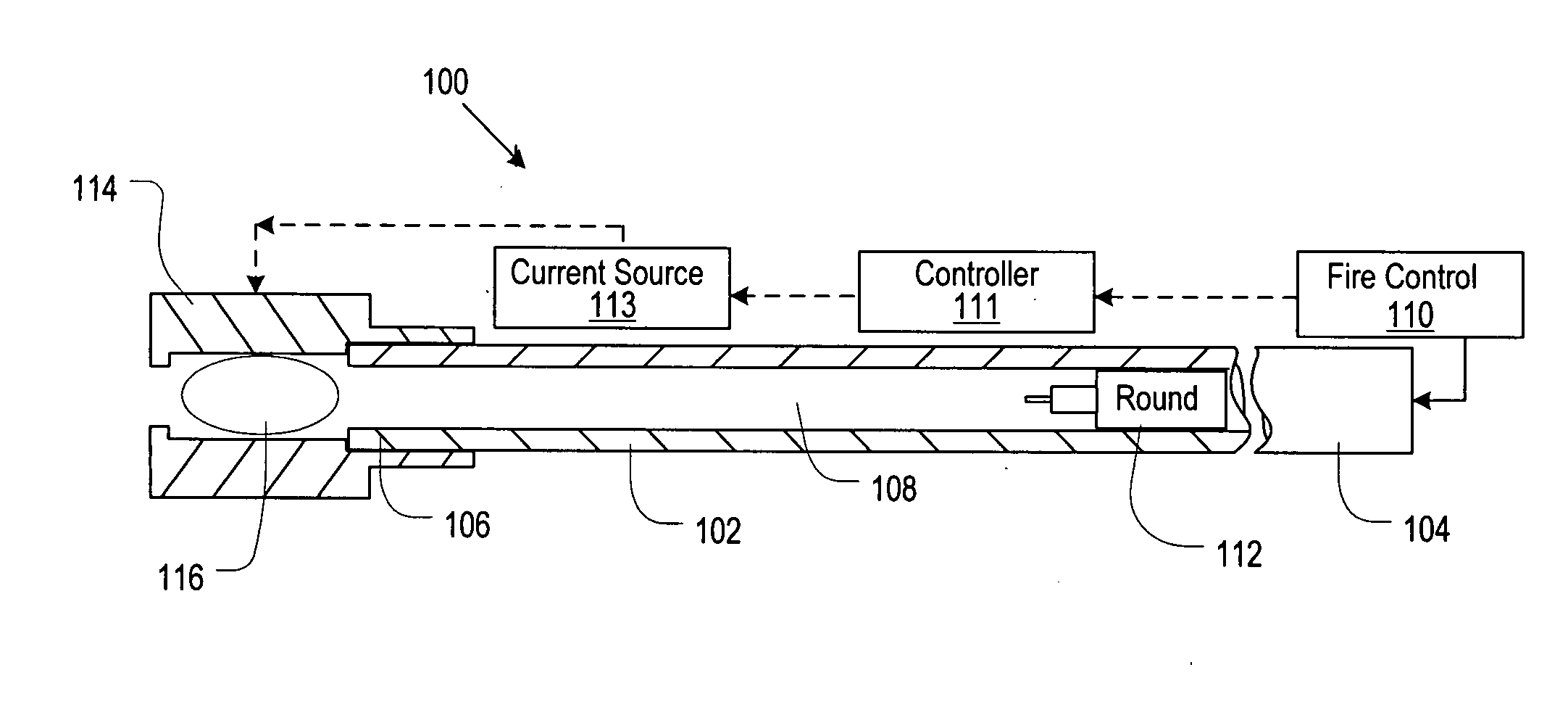 Underwater Gun Comprising a Barrel Adapter including a Barrel Seal