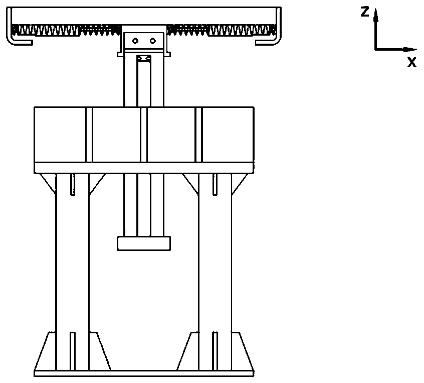 Three-dimensional shock insulation device and method based on horizontal motion shock insulation