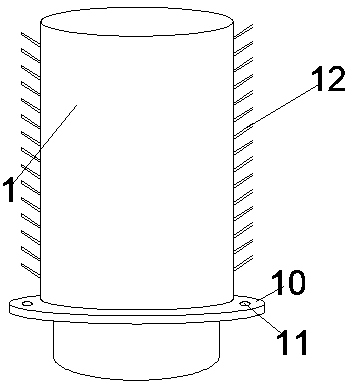 Efficient fog dissipation cooling tower