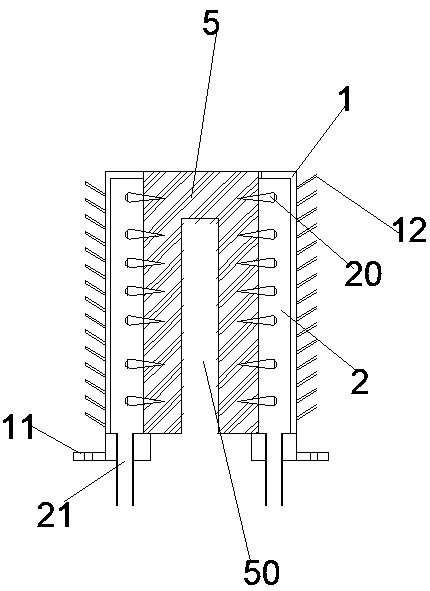 Efficient fog dissipation cooling tower