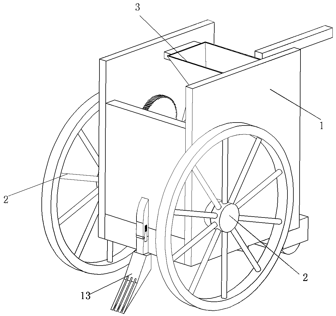 Soybean seeding machine