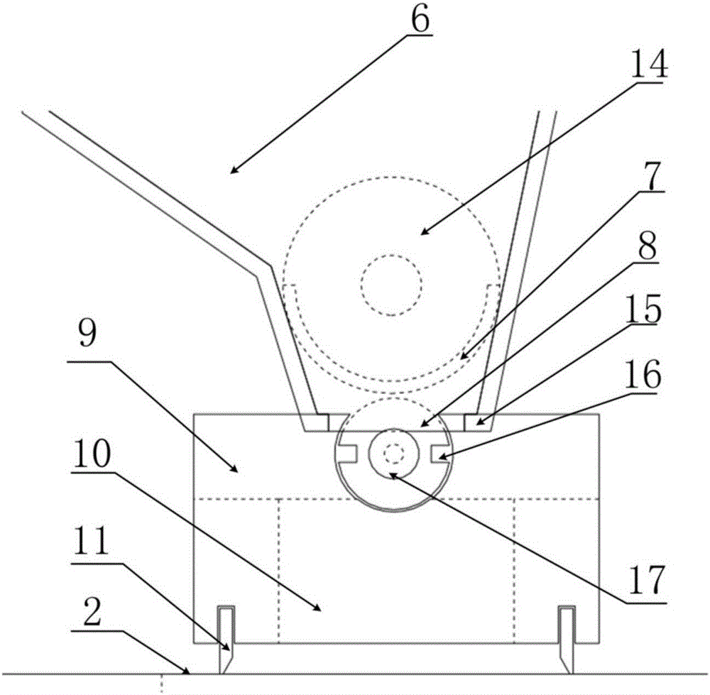 Internally-arranged automatic coating device and method based on 3D printing of precious metal